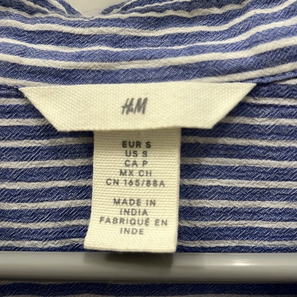 H&M Stripe Shirt button up - Picture 3 of 3